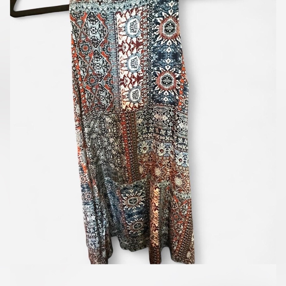 Lulus Bohemian Patchwork Mini Dress